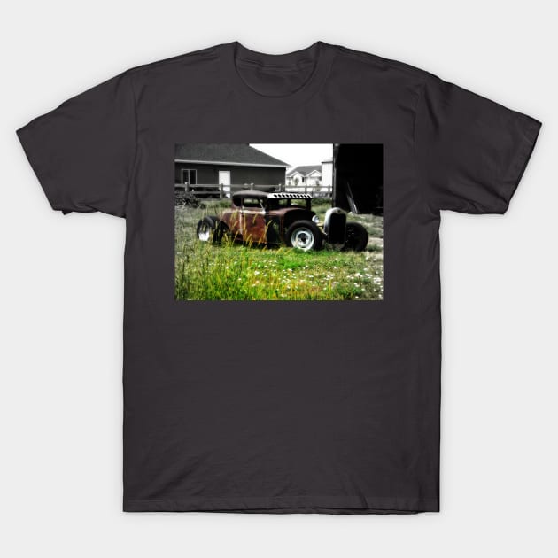 Barn Find Ford Rods. T-Shirt by Hot Rod America